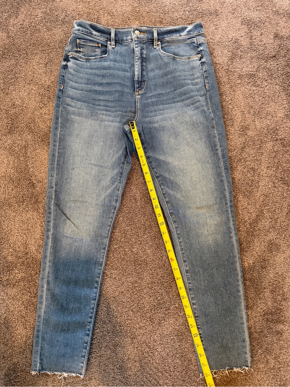 Classic Light Wash Loft skinny Jeans